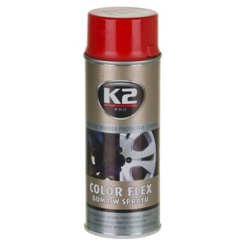 COLOR FLEX RUBBER SPRAY RED ДЛЯ ВРЕМЕННОЙ ЗАМЕНЫ
