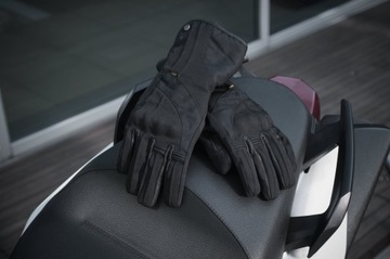 SHIMA UNICA Wodoodporne Black Rękawice motocyklowe rozmiar M BIMOTO