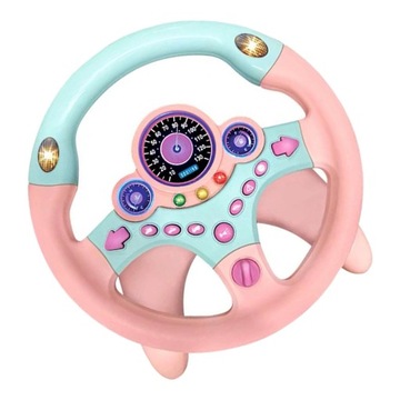 Simulation of the second steering wheel with base