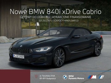 BMW Seria 8 II Coupe Facelifting 3.0 840i 333KM 2025 BMW Seria 8 840i xDrive Cabrio 333 KM - Kamera 360 - Ostatnie Sztuki w Pol