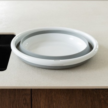 СКЛАДНАЯ ЧАША, гибкая, силикон, 9 л | Для кухни и ванной для стирки