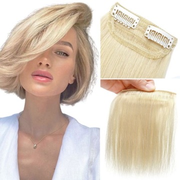 100% Włosy Naturalne CLIP IN Doczepiane Pad Damski