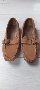 buty damskie mokasyny zamszowe nr 39