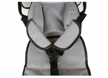 TRIKE BIKE 6in1 WALKER ПОВОРОТНЫЕ РЕМНИ СЕРЫЕ