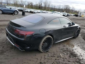 Mercedes Klasa S W222 2017 Mercedes-Benz Klasa S 2017, 5.5L, 4x4, 63 AMG, porysowany lakier 5.5 577KM, zdjęcie 4