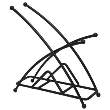 Standing Metal Tissue Clip Holder Geometric Iron Dining Table Paper Towel