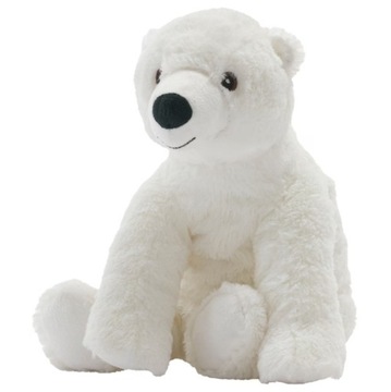 Pluszak przytulanka miś polarny niedźwiedź 29 cm IKEA SNUTTIG biały