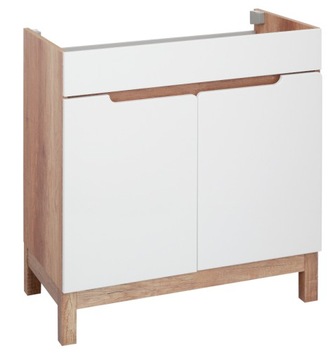 Szafka pod umywalkę DIANA 80 cm biała