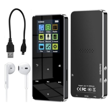 MP3 lynker ODTWARZACZ MP3 czarny 16 GB