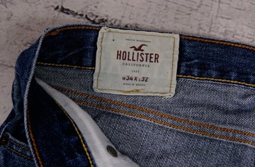 HOLLISTER _ SPODNIE _ JEANSY _ W34 L32 _ MEN _2023