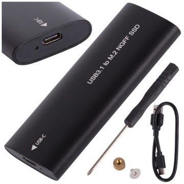 Дисковый адаптер Отсек SSD NGFF SATA m.2 USB 3.1 USB-C Type-C
