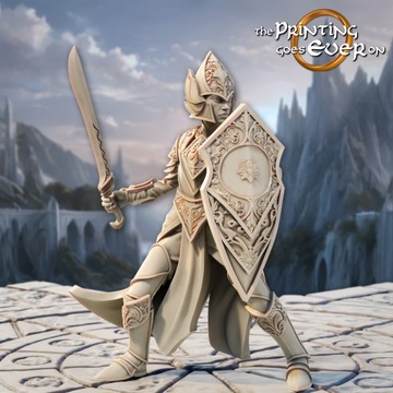 Elven Sentry Sword A The Printing Goes Ever On