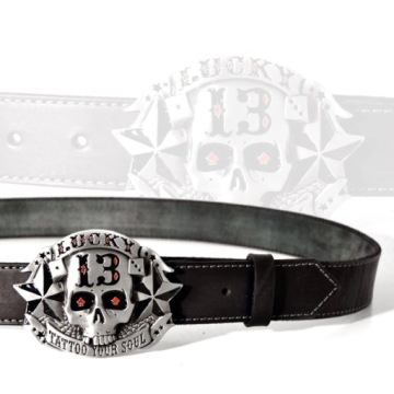 Pas skórzany CRUISON Lucky 13