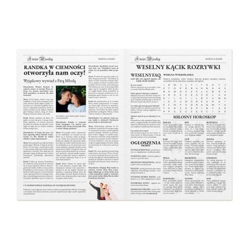 Your Story Свадебная газета Подарочный свадебный гаджет 10 шт.