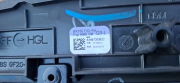 MERCEDES ML GL W166 DEKOR LISTWA BOCZEK DRZWI PRAWY PRZÓD LED A1667203622