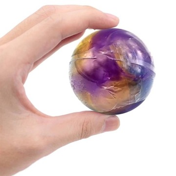 SLIME SENSORY MASS GALAXY - ШАР СЛИЗИ ДЛЯ ИГРЫ