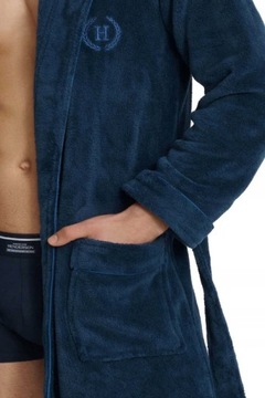 HENDERSON ХАЛАТ МУЖСКОЙ С КАПЮШОНОМ 40981 ДО РАЗМЕРА XXL