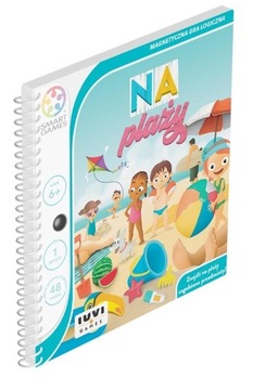 SMART GAMES NA PLAŻY magnetyczne KOLOROWE dzieci