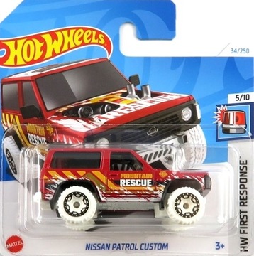 NISSAN PATROL CUSTOM autko HOT WHEELS seria 2024