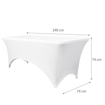 СКАТЕРТЬ-ЧЕХОЛ ДЛЯ САДОВОГО СТОЛИКА 240