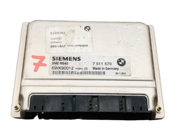 BMW E39 E46 STEROWNIK SILNIKA 7511570