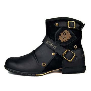 42 Chukka Boots Motorcycle BOTKI KOZACZKI MOTOR
