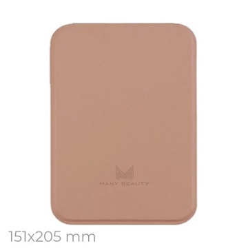 Удобное складное косметическое зеркало в футляре | XS ЧЕРНЫЙ