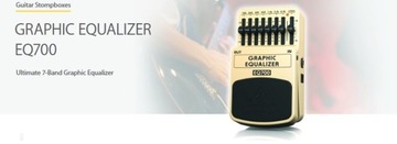 Графический эквалайзер EQ700 Гитарный эффект Behringer