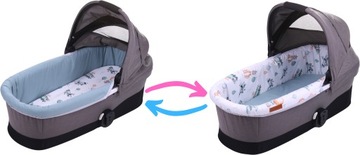 ВСТАВКА ДЛЯ ГОНДОЛЬНОЙ КОЛЯСКИ + НАБОР BABYMAM