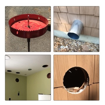 Биметаллическая кольцевая пила 5,9 дюйма, 150 мм, профессиональный резак для сверл из нержавеющей стали