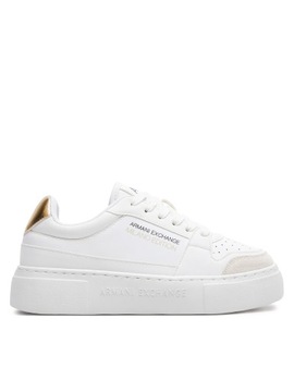 ARMANI EXCHANGE STYLOWE I KOMFORTOWE ŚLICZNE SNEAKERSY R.38 AXE928