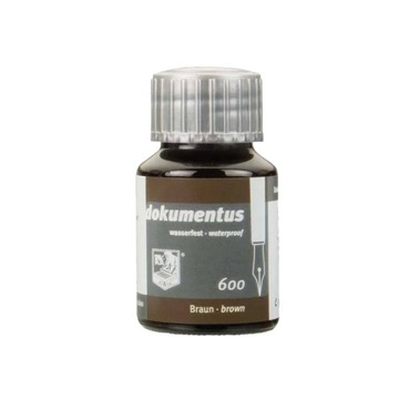 Odporny atrament Dokumentus R&K 50 ml, brązowy