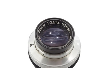 STEINHEIL MUNCHEN CESSAR 3,5/4,5 75MM -12 listków