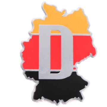 1 szt. Mapa flagi niemiec