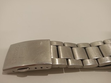 Seiko Mężczyźni Automatic Zegarek, Srebrny/Czarny, 37 mm PO ZWROCIE