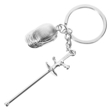METALOWY breloczek ogrodzeniowy breloczek sportowy