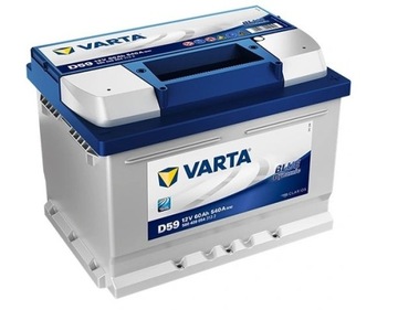 Akumulator Varta Blue Dynamic D59 60Ah 540A Bezpieczna przesyłka