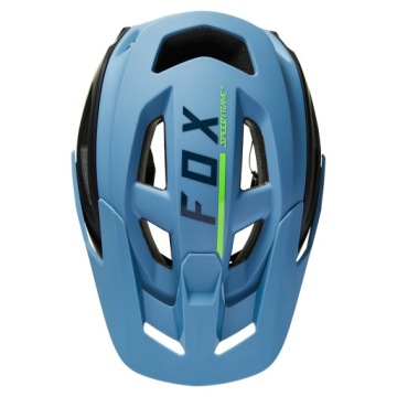 KASK ROWEROWY FOX SPEEDFRAME PRO BLOCKED DUSTY BLUE S BONUS