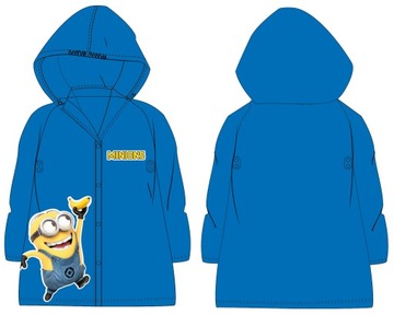 MINIONKI KURTKA PŁASZCZ PRZECIWDESZCZOWY 122/128 R26