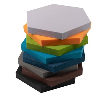 Пенопластовая панель «СОТОВЫЕ СОТЫ» 5см САМОКЛЕЯЩАЯСЯ