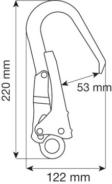 Camp Retexo Rope Двойной стальной строп MGO 190см