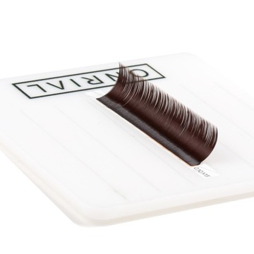 SZTUCZNE RZĘSY ONRIAL DARK CHOCOLATE/21 PASEK/C 0,10 MIX 4-6