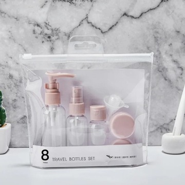 3/4/6/7/11Pcs Travel Refillable Empty Perfume Bottle Set Cosmetics