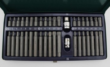 НАБОР ИЗ 40 ШЕСТИГРАННЫХ БИТ JONNESWAY TORX IMBUS SPLINE