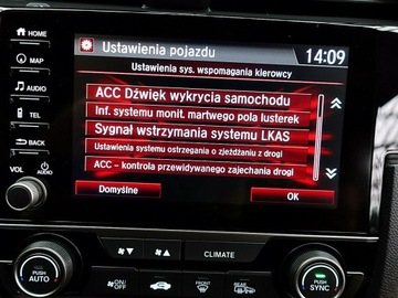 Honda Civic X Hatchback 5d Facelifting 1,5 VTEC TURBO 182KM 2020 Honda Civic AUTOMAT+EL.DACH Kraj 1wł BEZWYPAD, zdjęcie 37