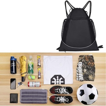 TORBA PIŁKARSKA PLECAK DO PIŁKI NOŻNEJ SPORTOWY WOREK GIMNASTYCZNY PODRÓŻ