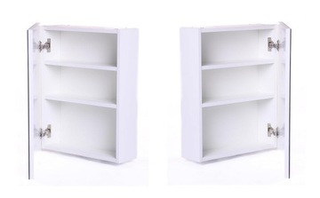 ШКАФ С ЗЕРКАЛОМ ДЛЯ ВАННОЙ 50 СМ - ДУБ СОНОМА