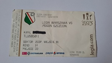 LEGIA WARSZAWA - POGOŃ SZCZECIN 23-11-2013