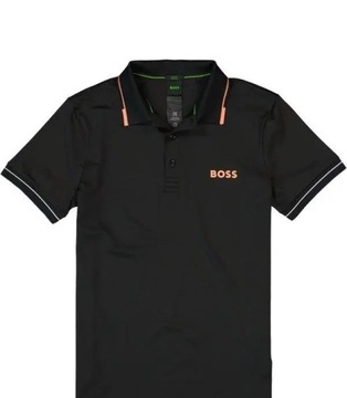 HUGO BOSS męska koszulka polo BLACK PRO 2024 NOWOŚĆ roz.M