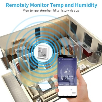 ЦИФРОВОЙ ГИГРОМЕТР ТЕРМОМЕТР МЕТЕОСТАНЦИЯ ZIGBEE